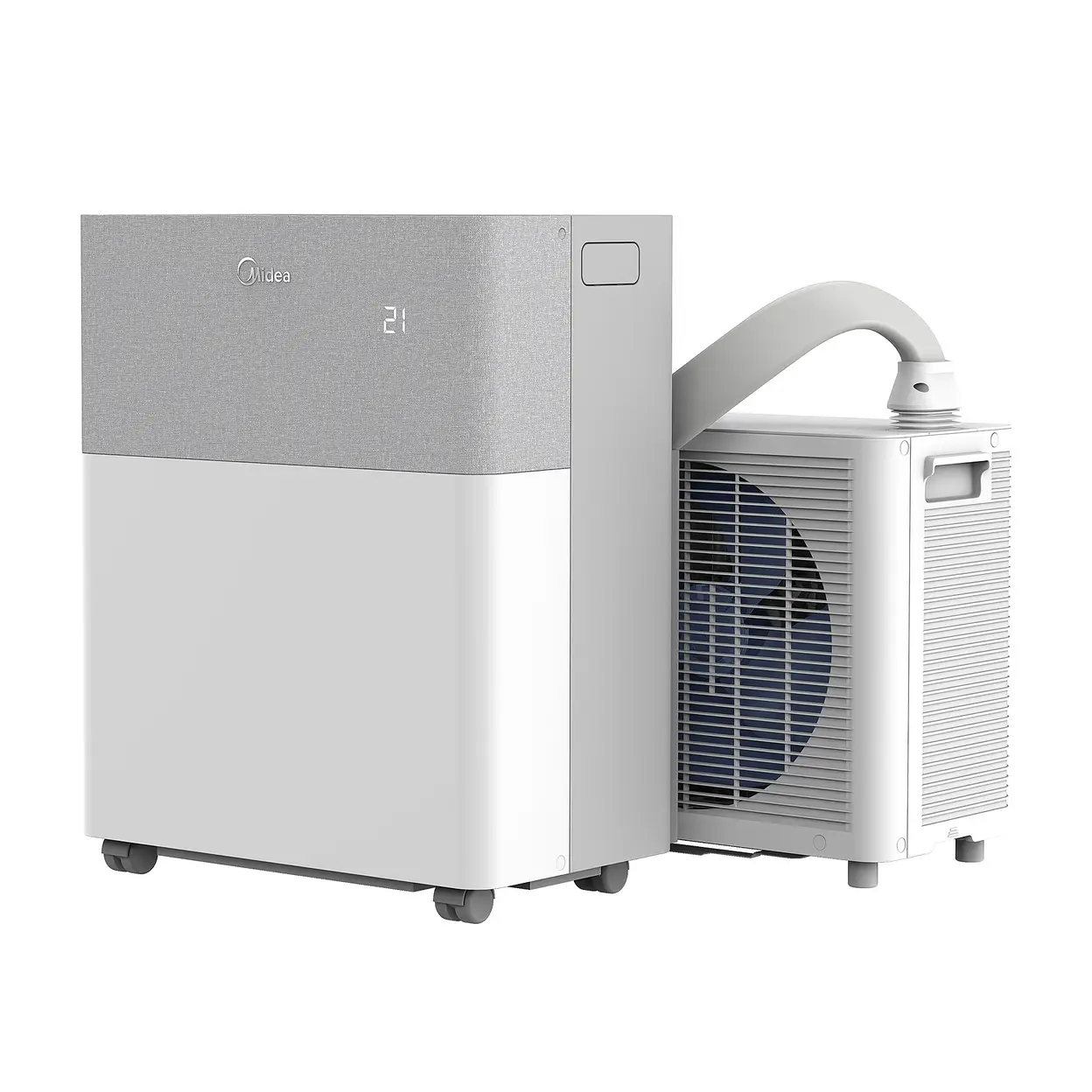 Midea PortaSplit Cool Air Conditioner – Portable, 8000BTU, App & Remote Control, Quiet Operation down to 38dB, For Rooms 30m² - Portable Air Conditioners - AeroCoola